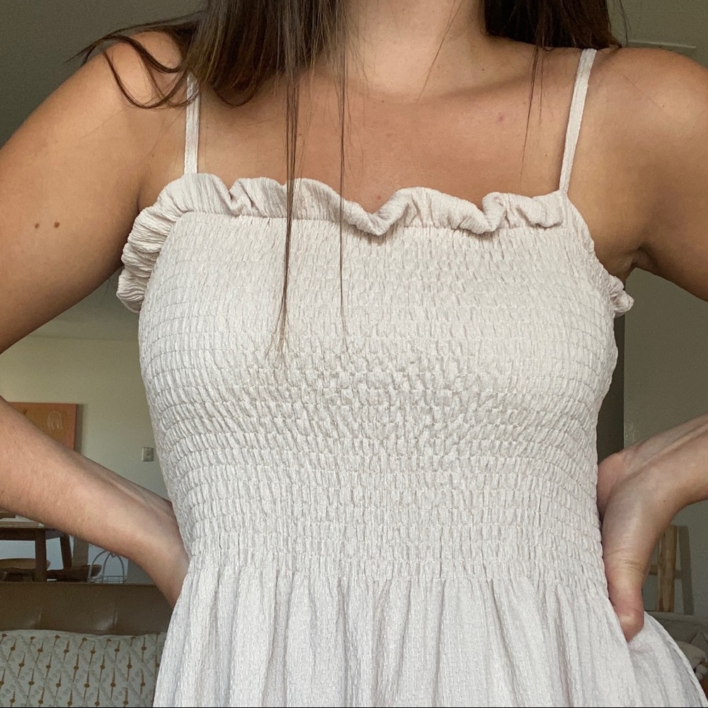 Ruched Midi Dress H&M NWT